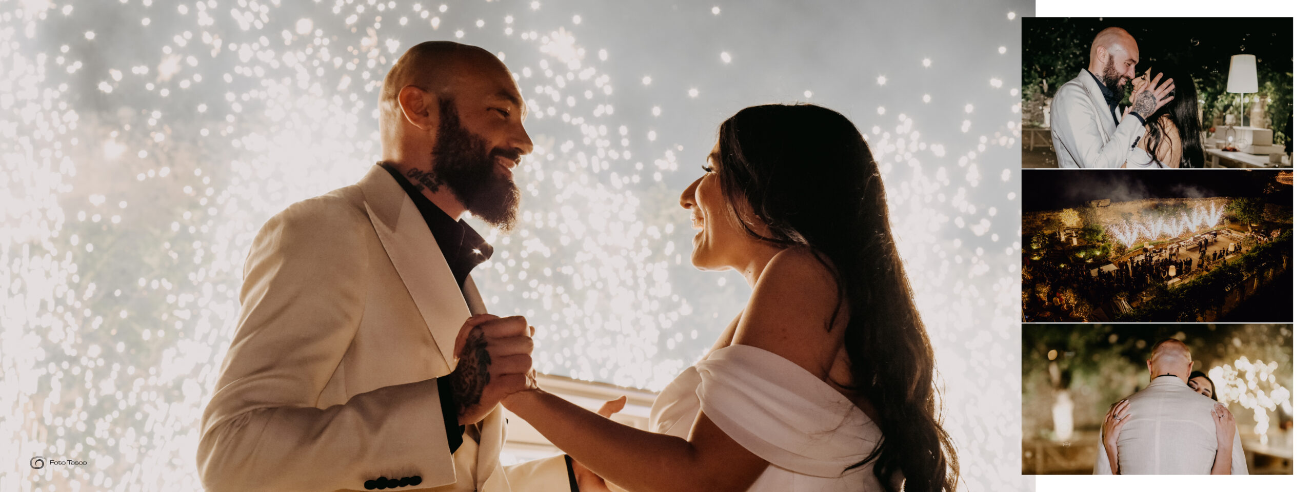 Chiusura editoriale matrimonio vip in Puglia di Vincenzo Tasco