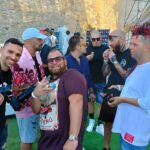 Vincenzo Tasco insieme ai Boomdabash