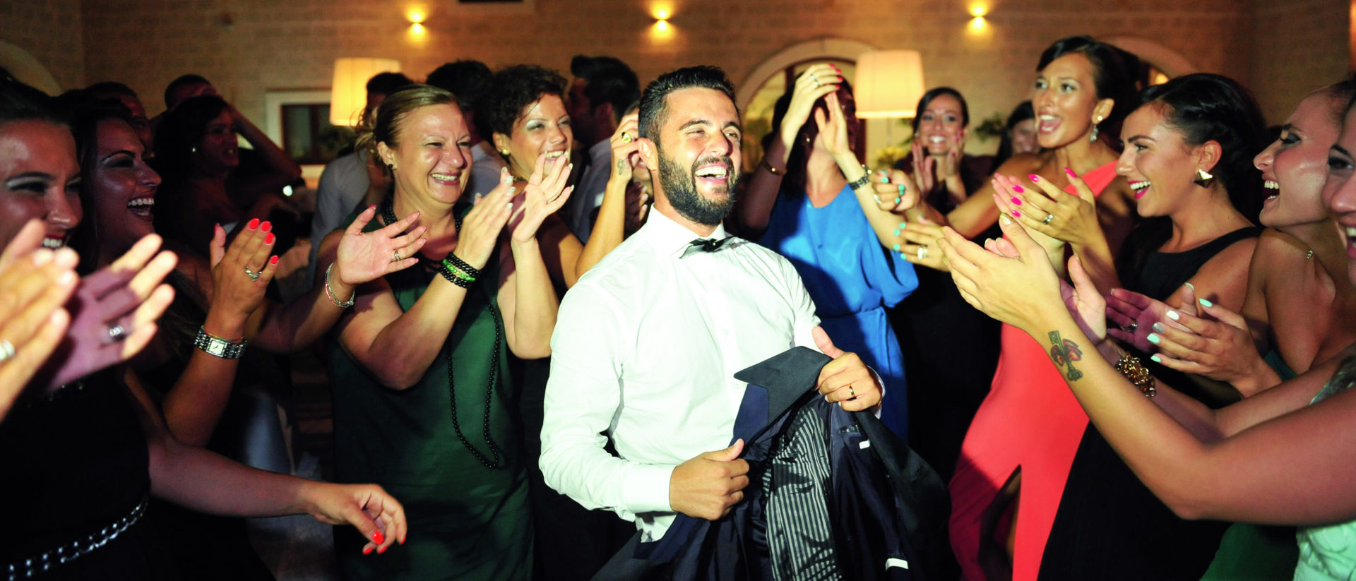 Italian wedding atmosphere